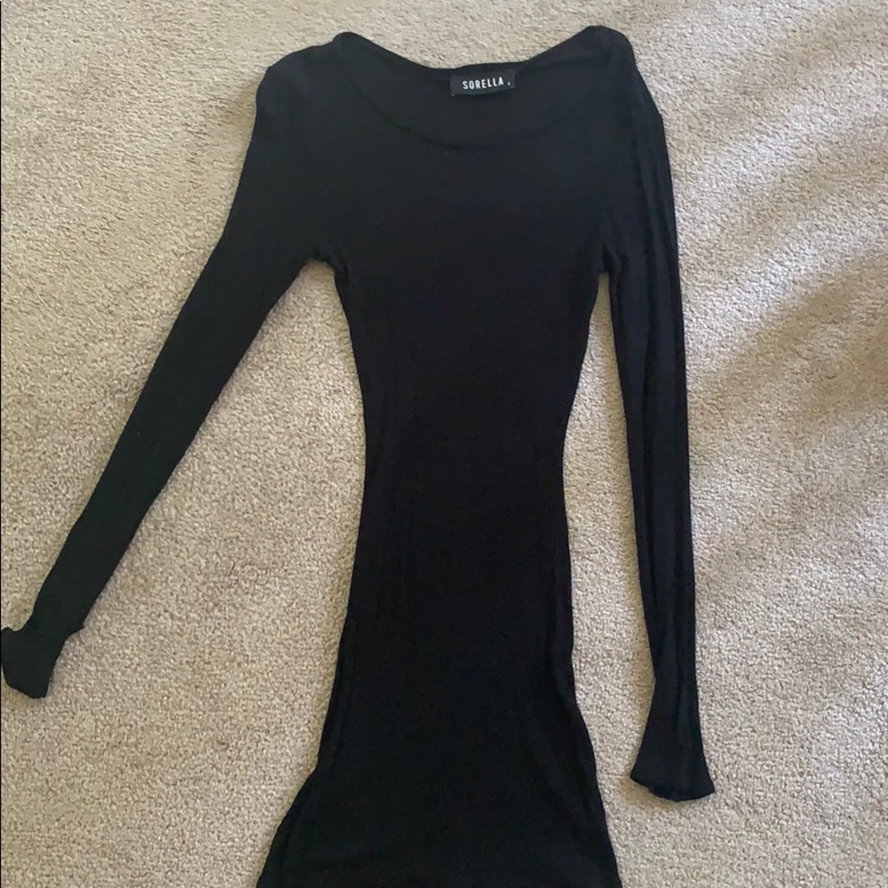 ⭐️3/30$ Black ribbed dress